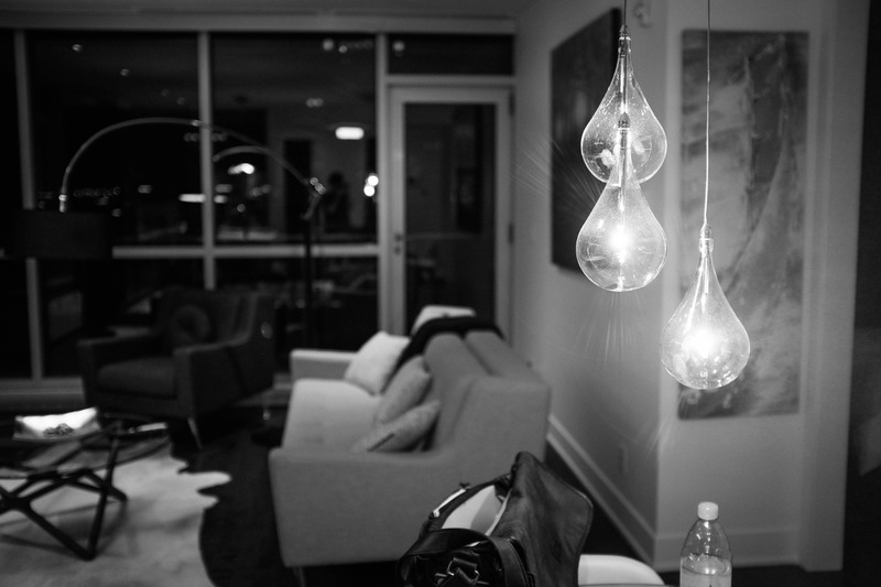 Urban Oasis in Monochrome