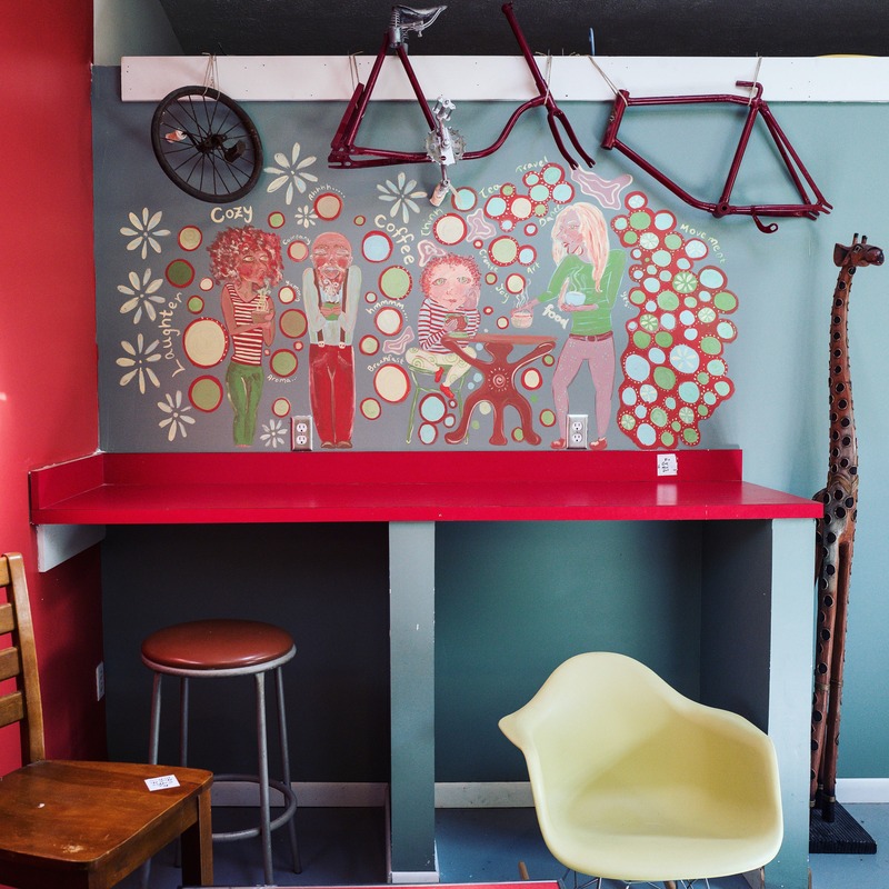 Eclectic Coffee Shop Vibes