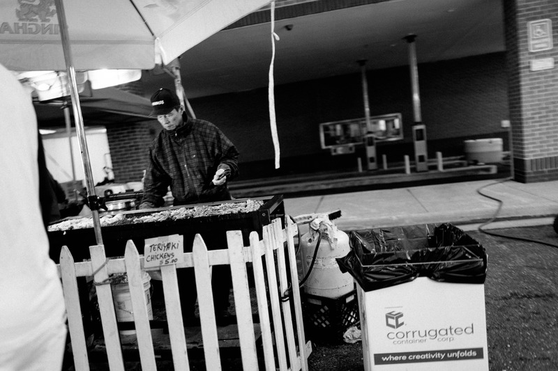 Culinary Focus in Monochrome