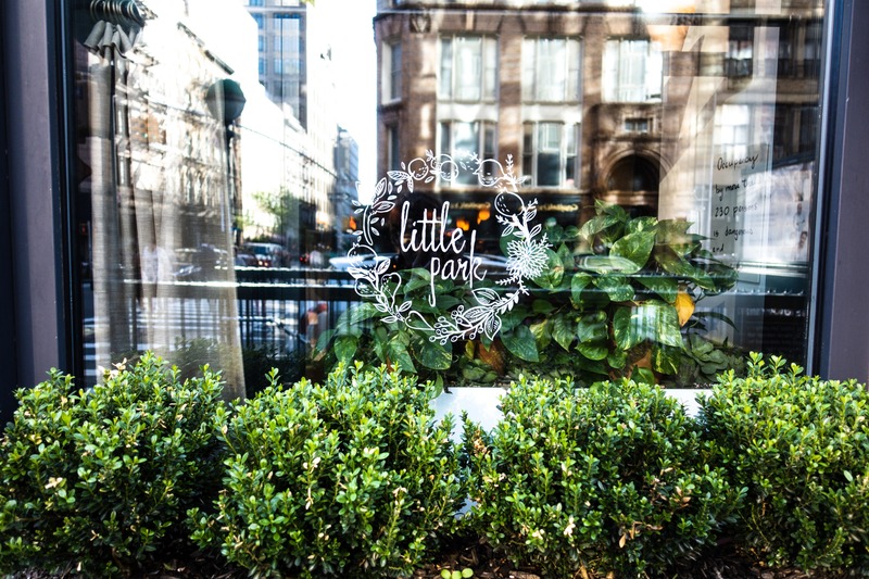 Charming Cafe Window View