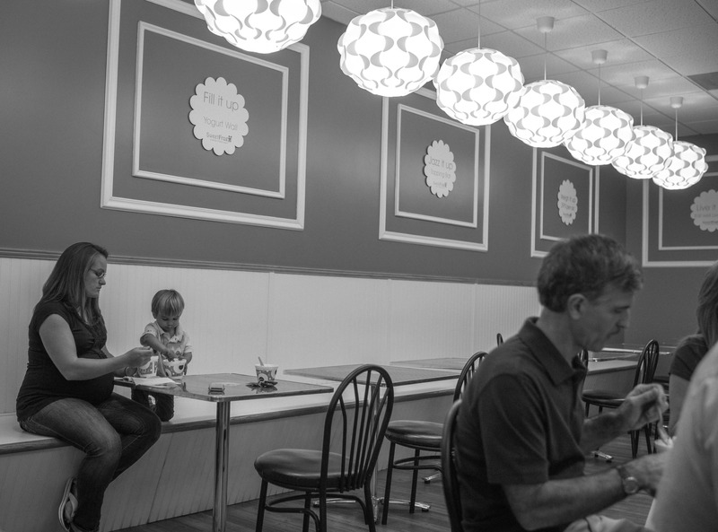 Intimate Moments in a Café