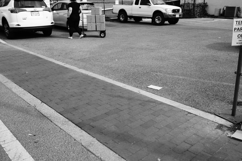 Daily Hustle in Monochrome