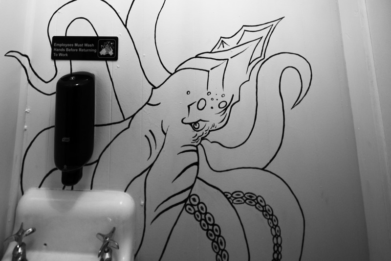 Whimsical Octopus Mural