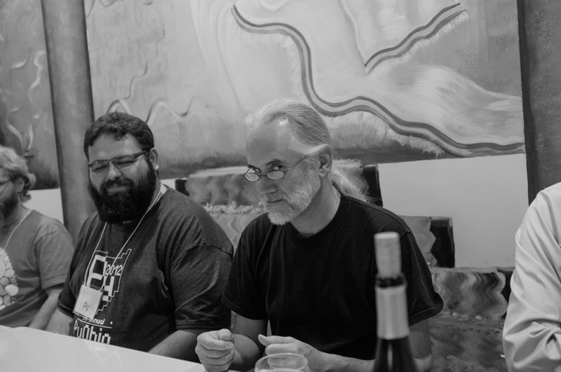 Gathered Minds in Black and White