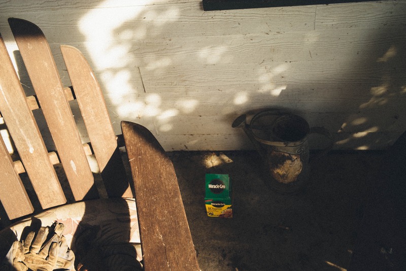 Quiet Moments of Gardening