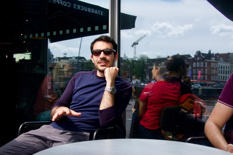 Charming Café Conversation