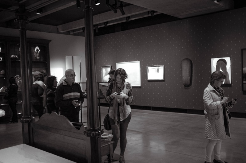 Quiet Moments in an Art Space