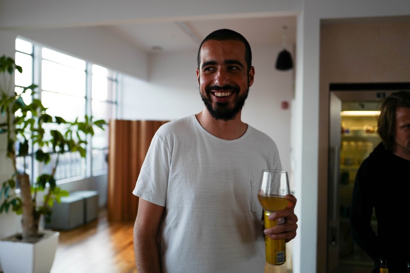 Joyful Moments in Casual Gathering