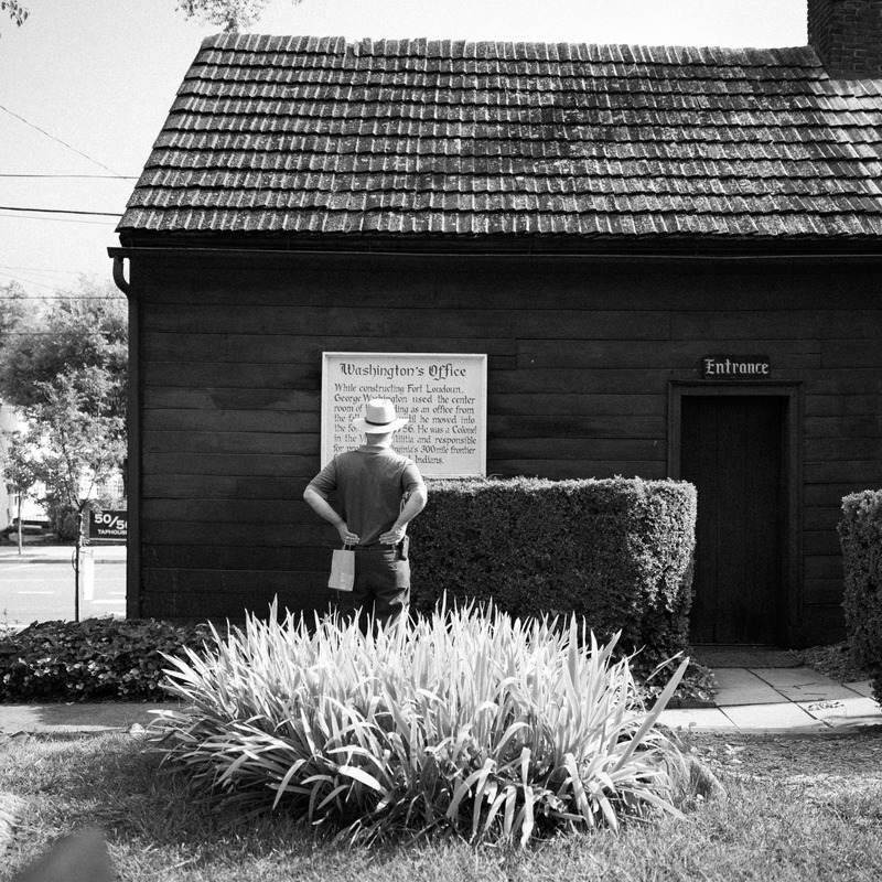 Silent Reflection at History's Door