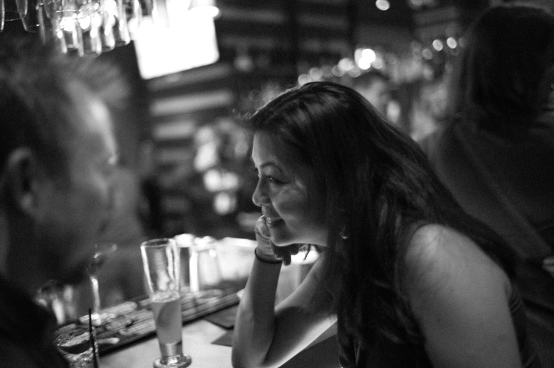 Intimate Bar Conversations