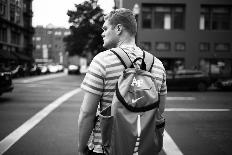 Urban Solitude in Monochrome