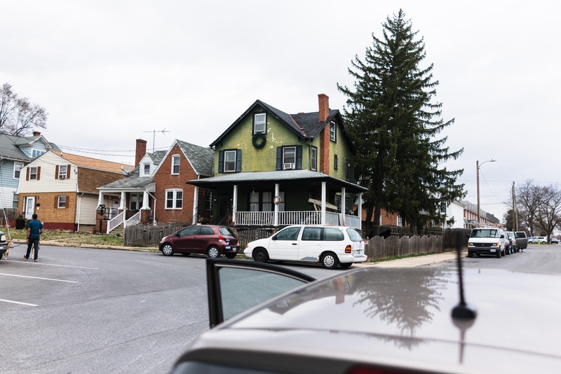 A Quiet Neighborhood Scene