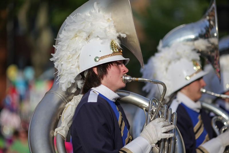 Marching Band in Action
