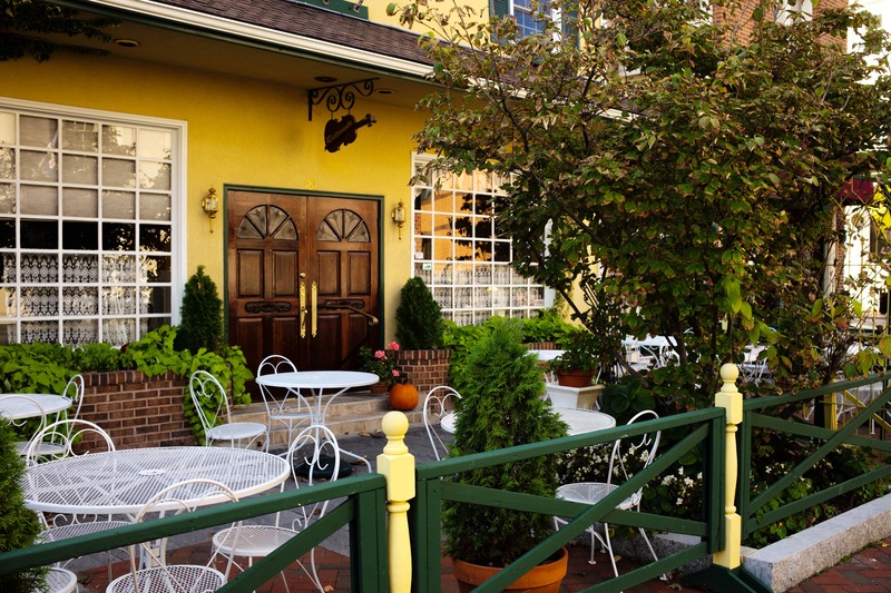 Charming Café Entrance