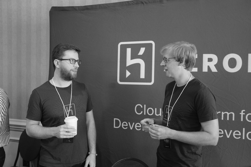 Casual Discussion at a Conference