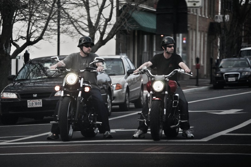 Urban Riders at Dusk