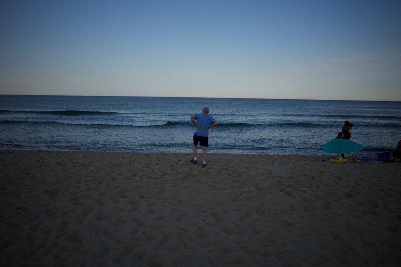 Silent Reflections by the Sea