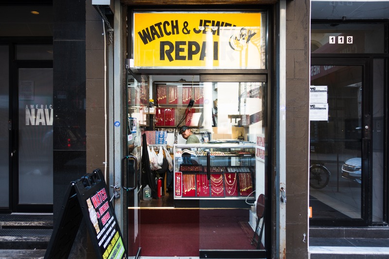 Jewelry Shop Reflection
