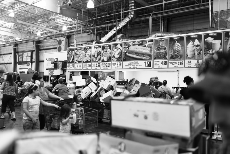 A Busy Day at the Store