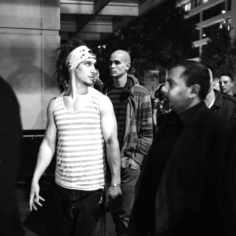 Nighttime Urban Encounter