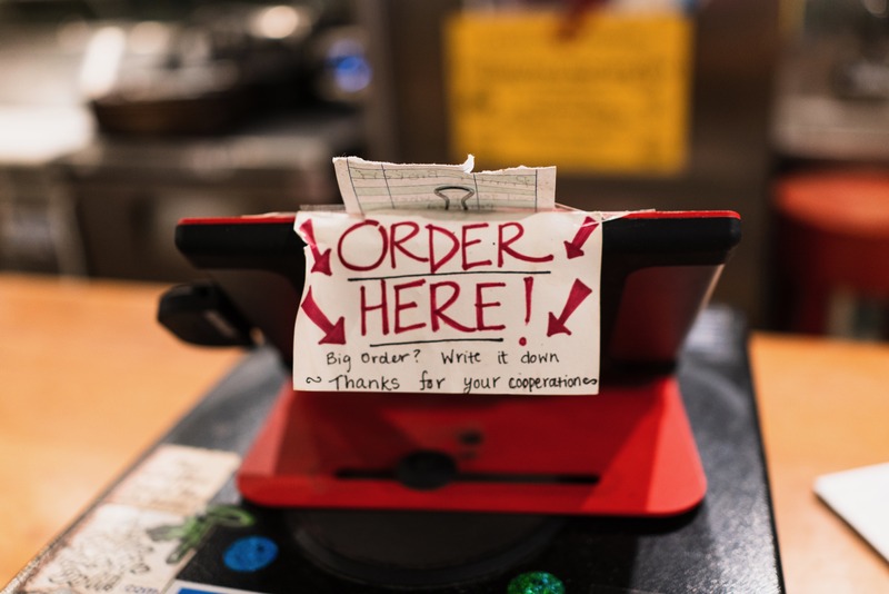 Casual Ordering Vibes