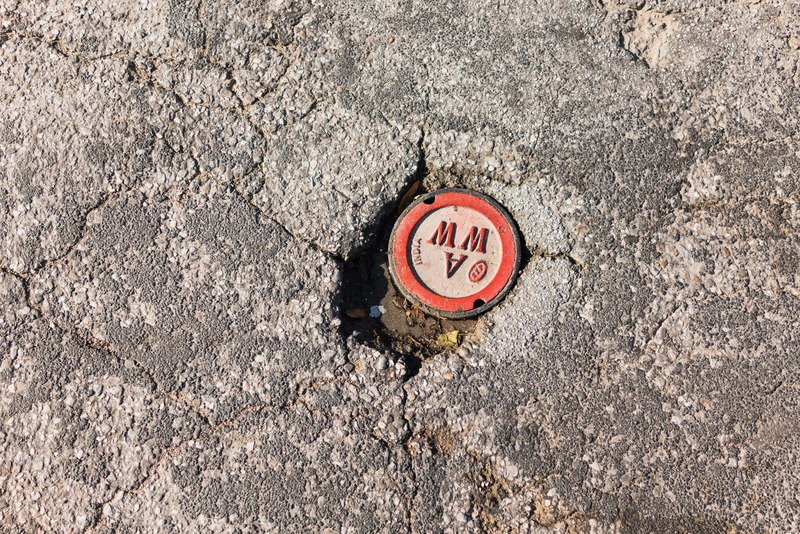 Forgotten Detail on cracked Ground