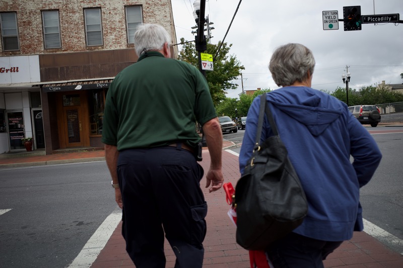 Casual Stroll in Town
