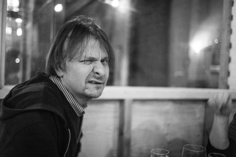 Candid Expression in Monochrome