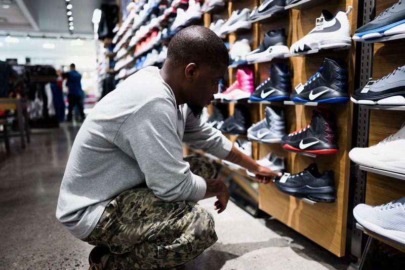 Shoe Selection Moment