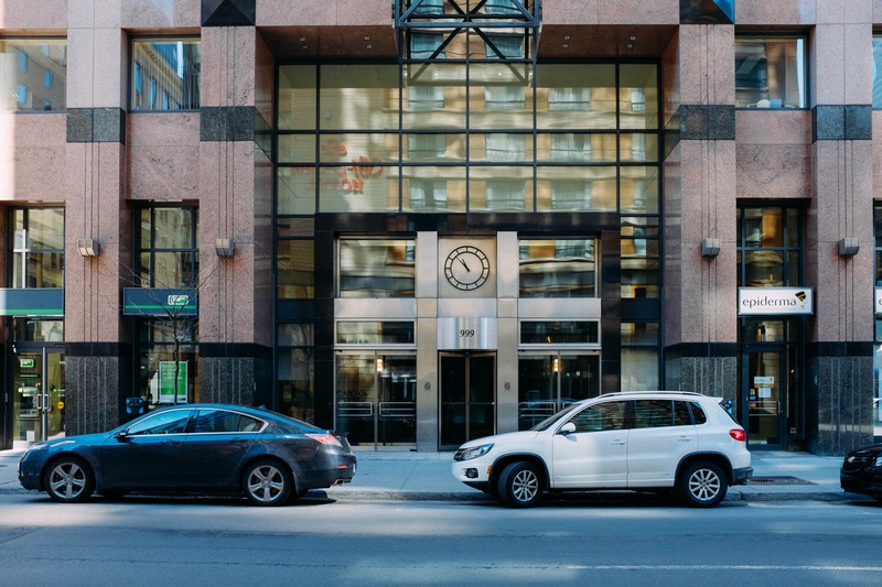 Urban Facade at Noon