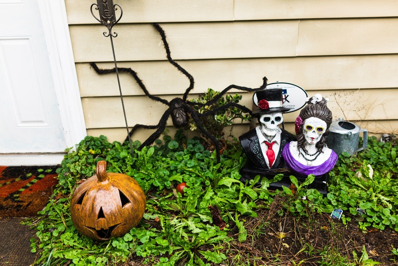 Whimsical Halloween Scene