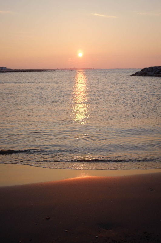 Serene Sunset Over Water