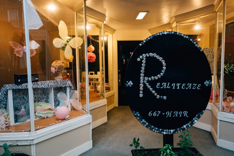 Charming Hair Salon Facade