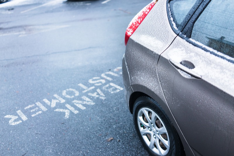 Winter's Grip on Parking