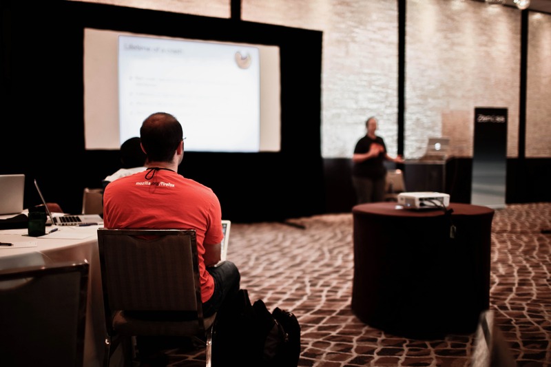 Engaged Audience at a Conference