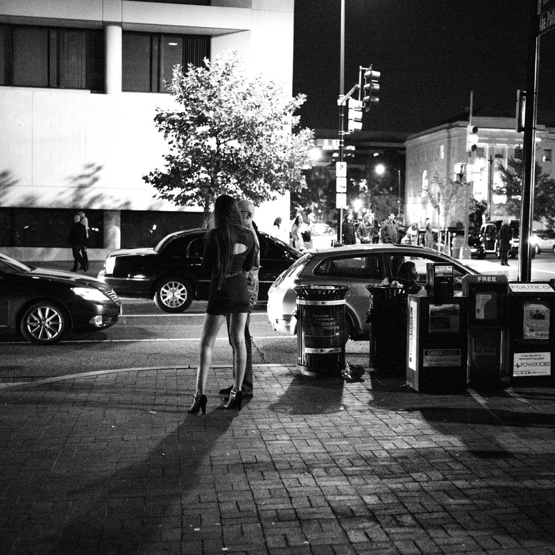 Nighttime Streetscape