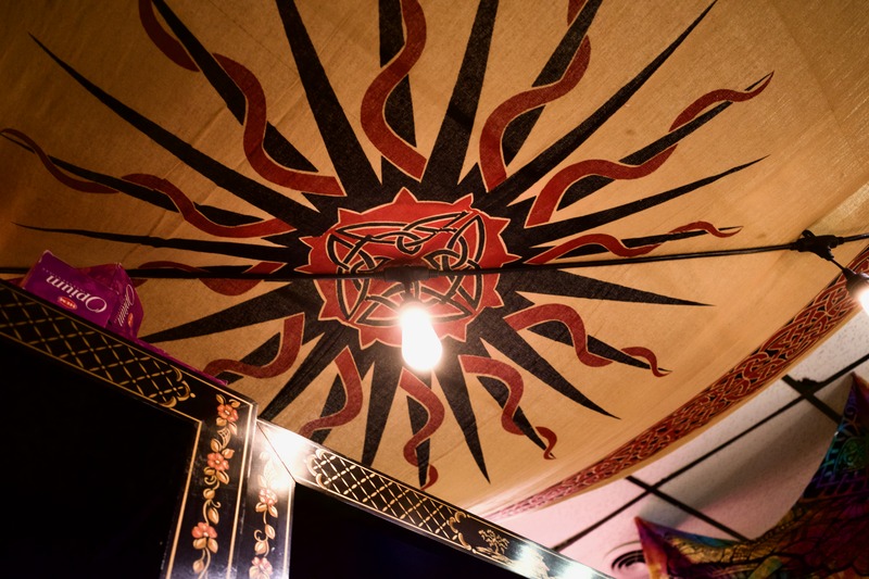 Illuminated Patterns Above