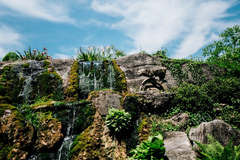 Serene Waterfall Landscape