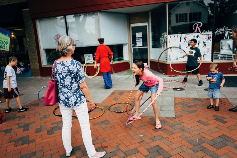 Joyful Street Performance