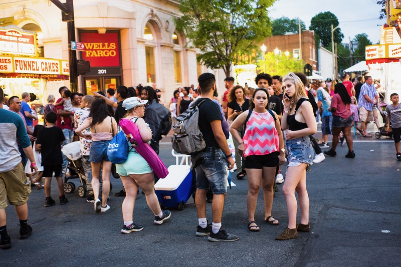 Evening Street Festivity