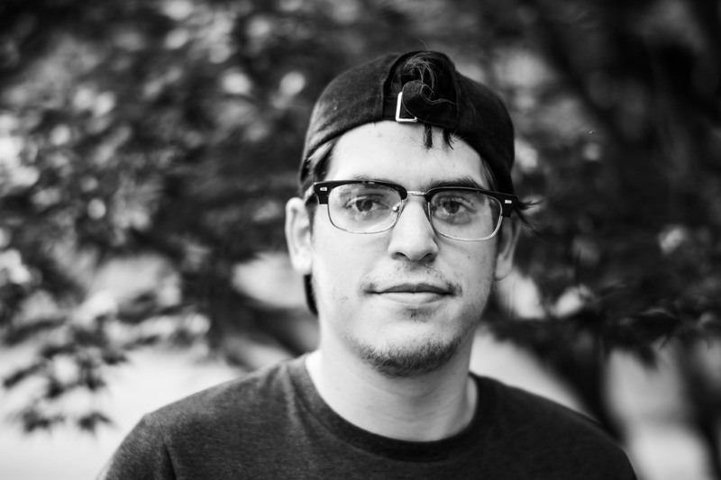 Gentle Gaze in Monochrome