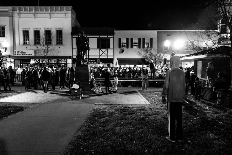 Night Gathering in Shadows