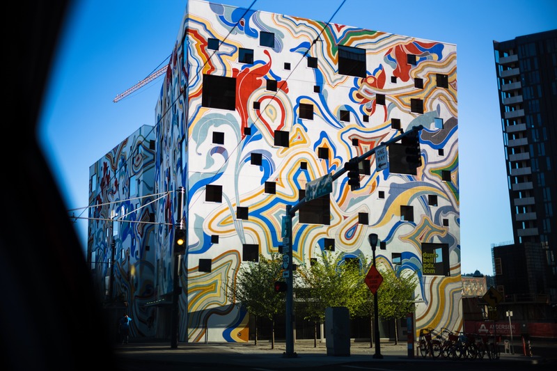 Vibrant Urban Canvas