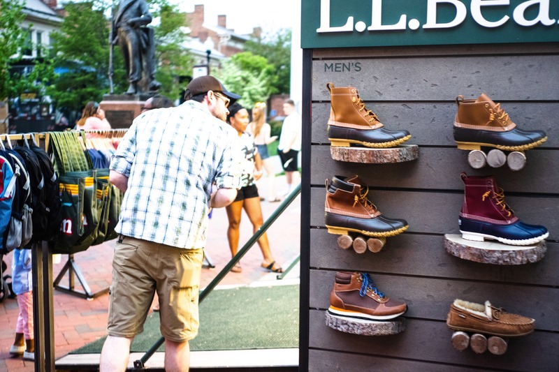 Market Stroll at Dusk