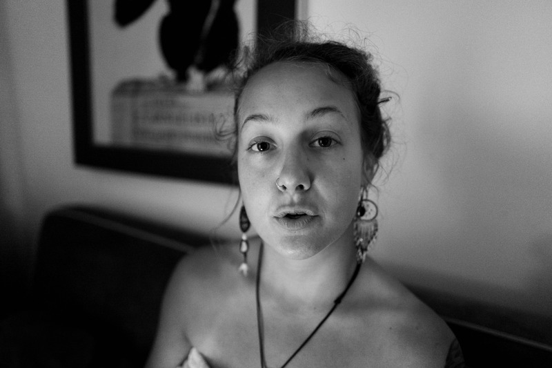 Intimate Monochrome Portrait