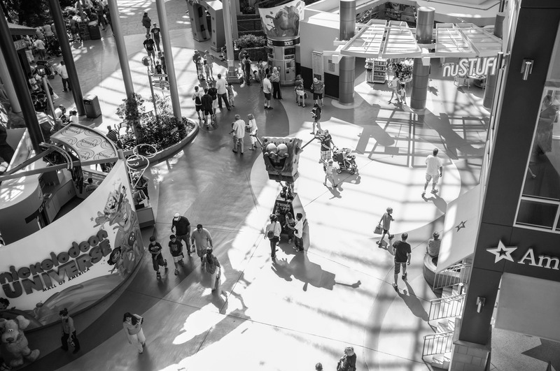 Monochrome Mall Vibes