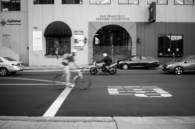 Urban Momentum in Monochrome