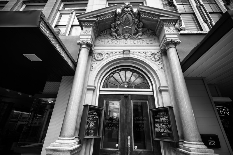 Architectural Grandeur in Monochrome