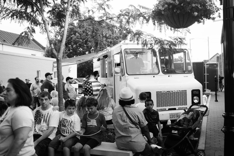 Gathering at the Food Truck