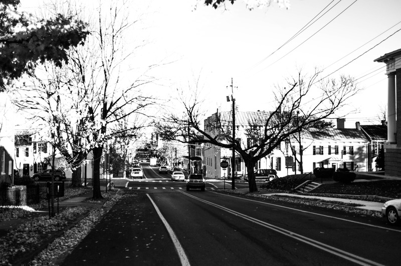 Winter's Grasp on Main Street